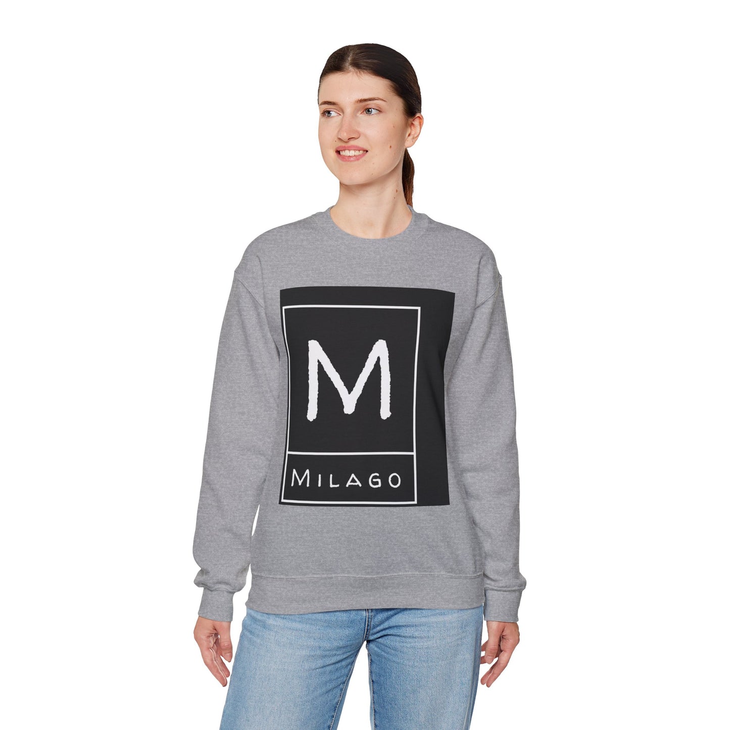 Classic Milago Off-Centre LOGO Crewneck Unisex (S/S 25)