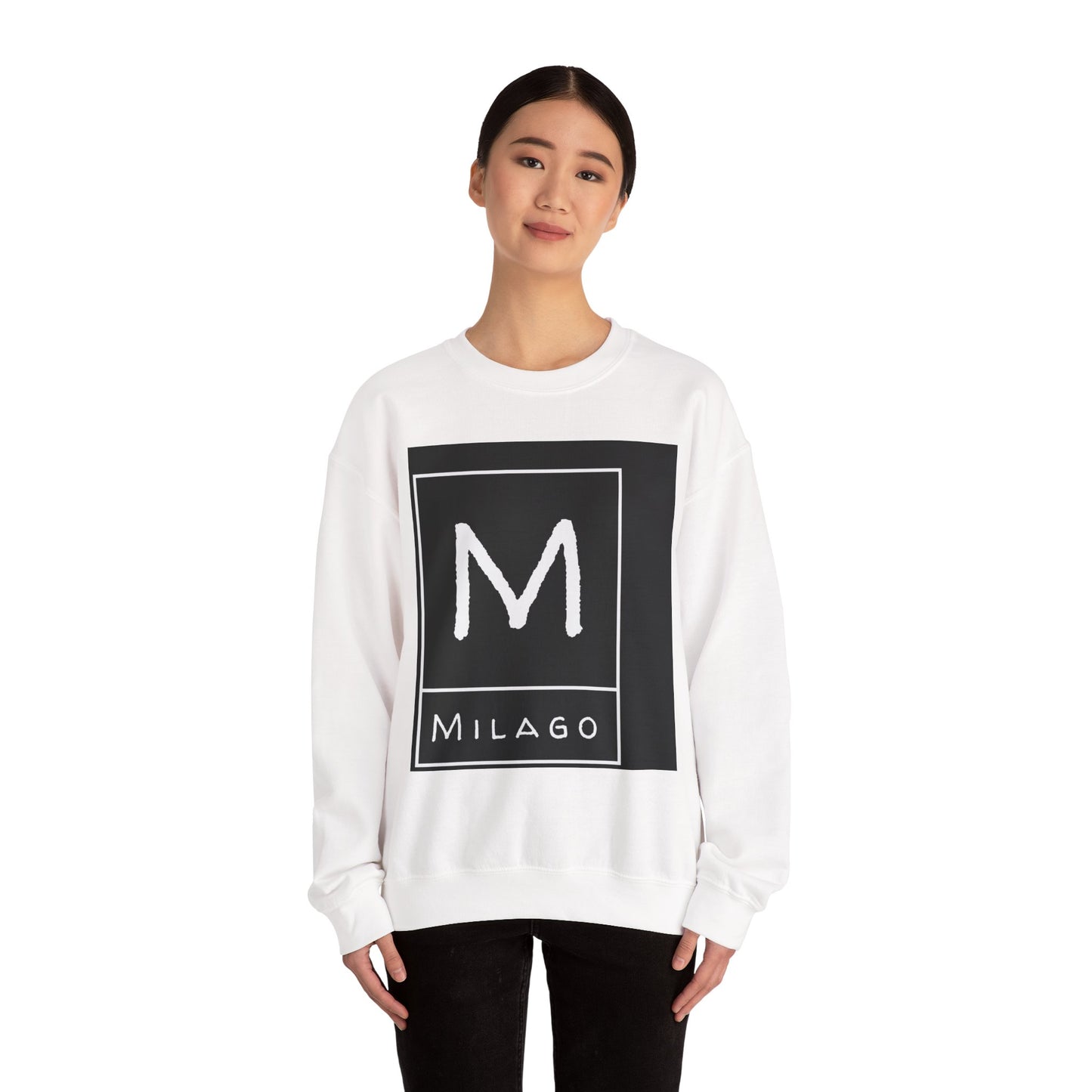 Classic Milago Off-Centre LOGO Crewneck Unisex (S/S 25)